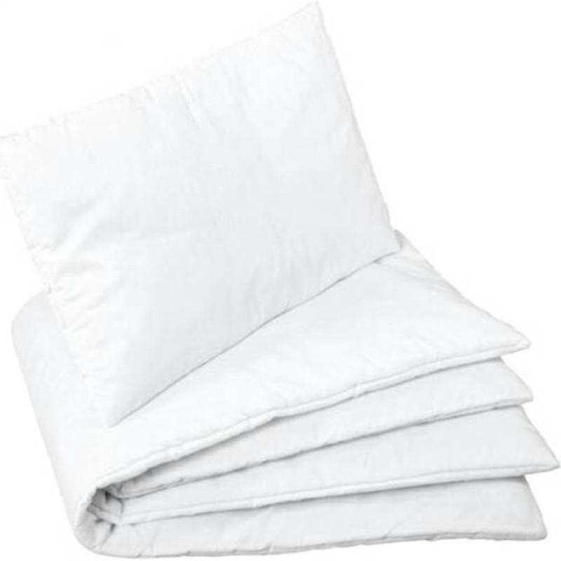 Minikid Bedding set - 2 parts - 120x90, 40x60 - WHITE