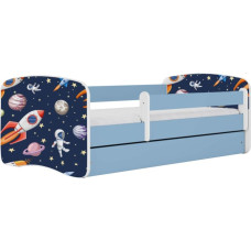 Kocot Kids Gulta babydreams blue cosmos ar kasti ar matraci 180/80