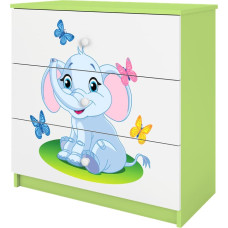 Kocot Kids Kumode babydreams green baby elephant