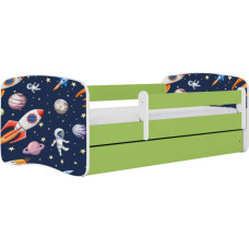 Kocot Kids Gulta babydreams green cosmos bez kastes ar matraci 180/80