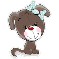 Minikid MARKO SRP-031 Dekoracja ścienna Piesek