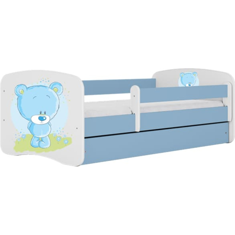 Kocot Kids babydreams blue blue teddybear gulta ar atvilktni un matraci 140/70