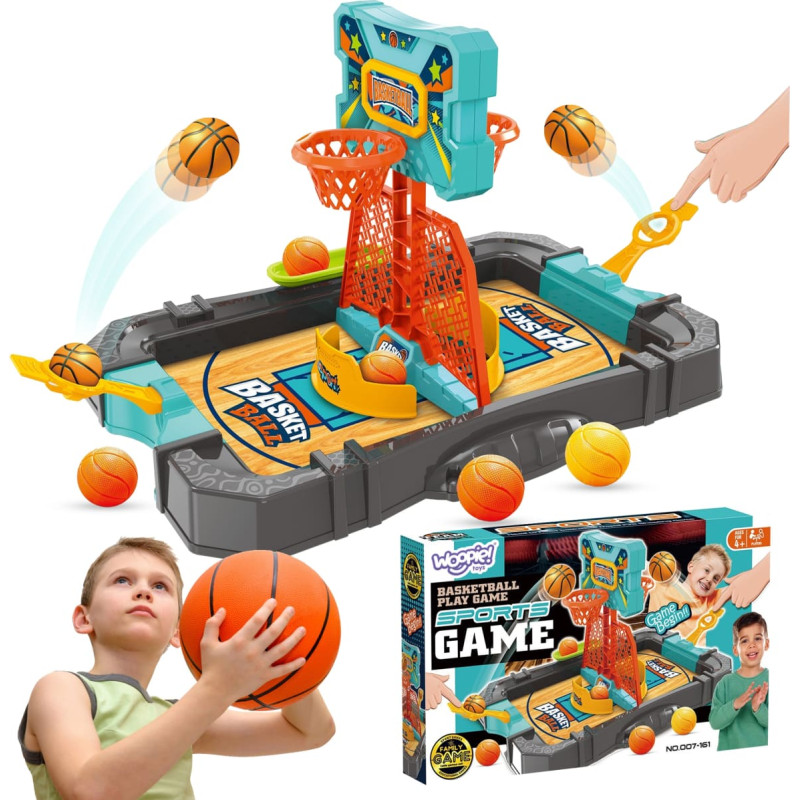 Woopie Gra MINI Stół do Koszykówki 4+