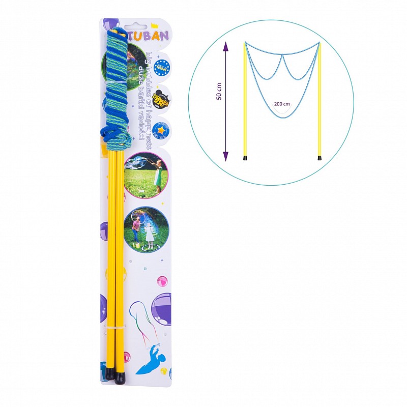 TUBAN Lielās nūjas burbuļu veidošanai Brilles, TU3609