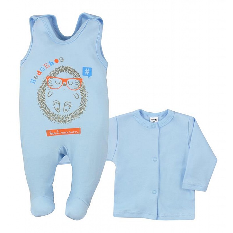 AMMA BABY IGIELKA rāpulītis ar jaciņu 56 izmērs, T1-760 zils