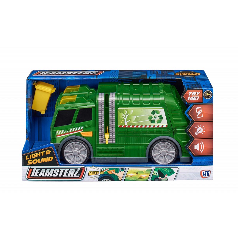 TEAMSTERZ Atkritumu mašīna ar gaismu un skaņu 1417120