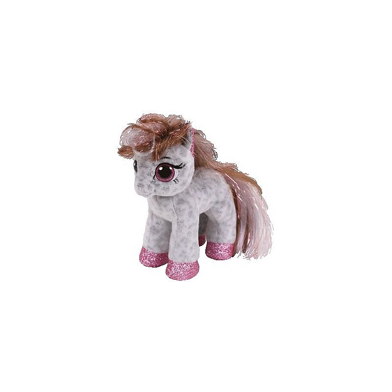 TY Beanie Boos Mīkstā rotaļlieta CINNAMON - spotted pony reg 15cm, TY36667