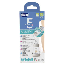 CHICCO Perfect 5 pudele 150 ml, neitrāla, 20211.30 IZPĀRDOŠANA