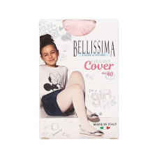 BELLISSIMA Zeķubikses meitenēm BLS COVER 40d rosa 12 - 164cm