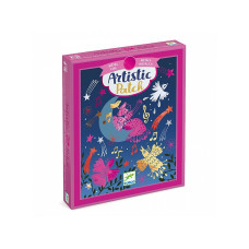 Dekoratīvās līmes kolāžas ar metālisko spīdumu - Melodijas