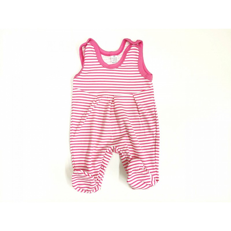 ZUZIA Rāpulis 80.izmērs, JEŽ 818/80 White/pink stripes ATLAIDE