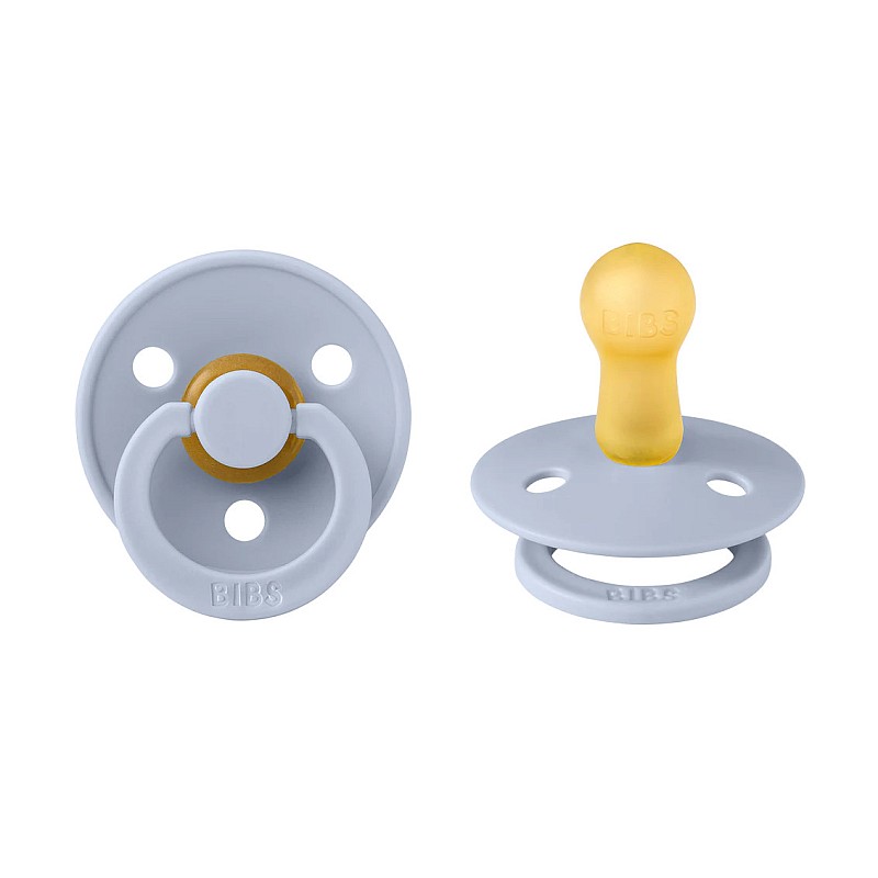 BIBS Māneklis no dabiskā kaučuka 0m+ DUSTY BLUE S