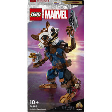 76282 LEGO®  Super Heroes Rocket Un Mazulis Groot