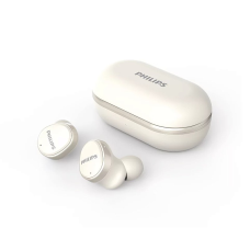 PHILIPS in-ear true bezvadu austiņas ar portatīvo uzlādes ietvaru, baltas TAT4556WT_00