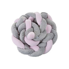 BELISIMA BRAID apmalīte 250cm, P02-0001 grey-pink