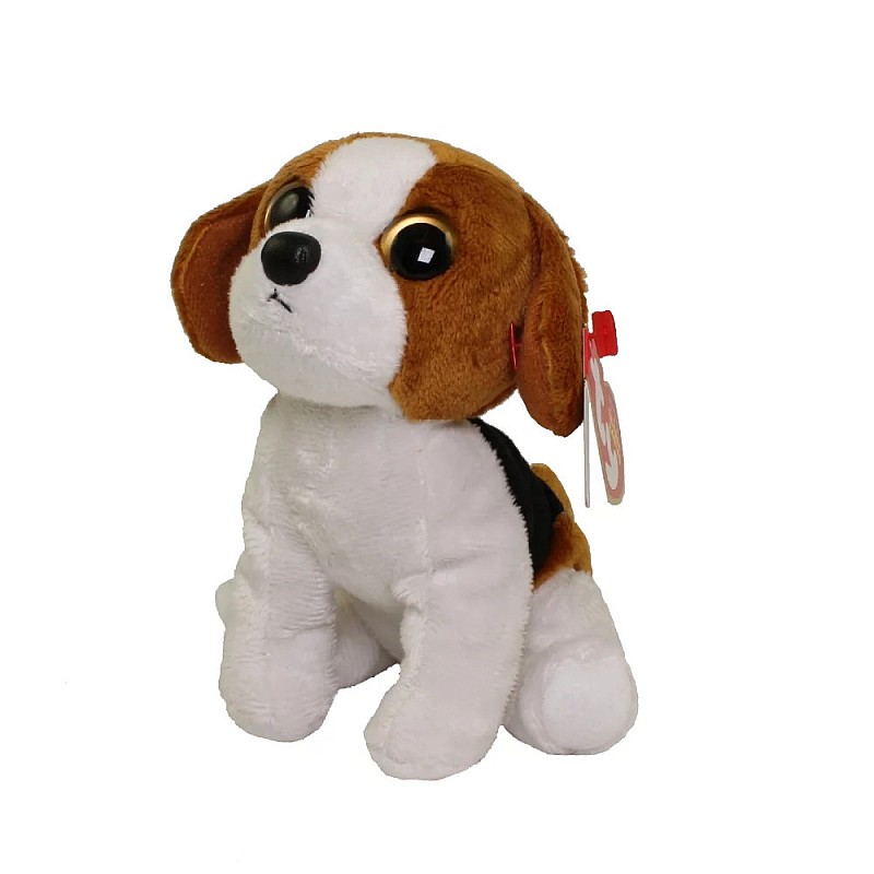 TY Beanie Boos Rotaļlieta SNICKY -brown dog reg, TY42182 IZPĀRDOŠANA