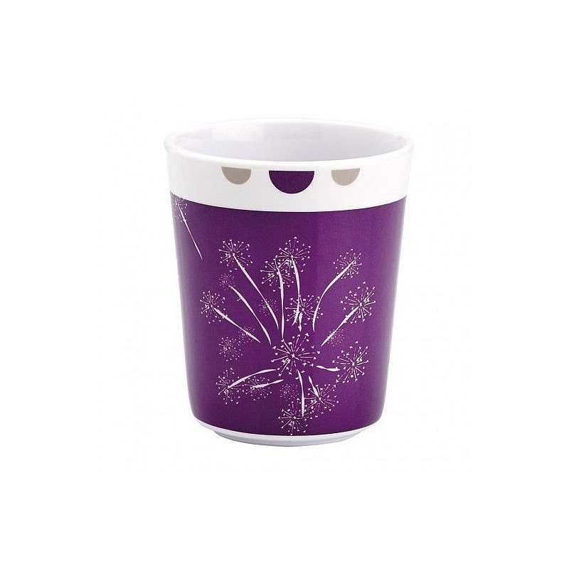 THERMOBABY Melamīna krūzīte FIREWORKS, 2161004 - violets ATLAIDE