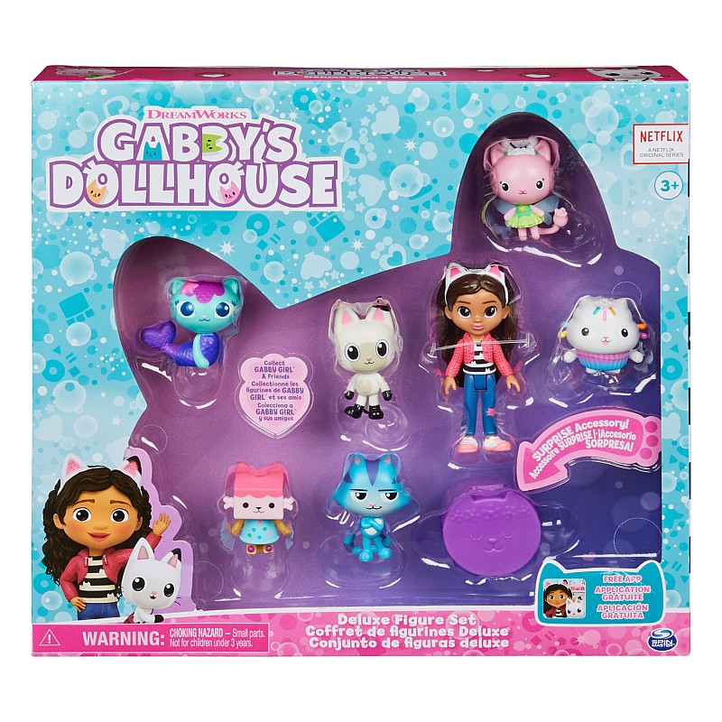GABBY´S DOLLHOUSE Spēļu komplekts Deluxe figūriņas 6060440