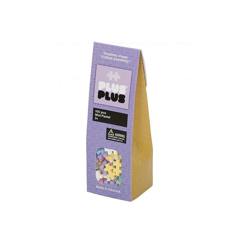 Plus Plus Mini Pastel konstruktors 100gab., 3305