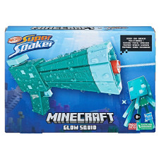 NERF SUPER SOAKER ūdens pistole Minecraft Glow Squid