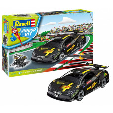 REVELL JUNIOR KIT konstruktors 21 detaļas Racing Car, black, E00809