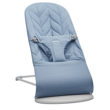 BABYBJORN Bouncer Bliss Cotton šūpuļkrēsliņš, Blue petal quilt 006123