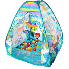 PLAYGRO aktivitātes paklājs - telts Convert Me Teepee 0m+ 0187626