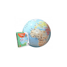 CALY piepūšams globuss-bumba Political World 42cm, 40957