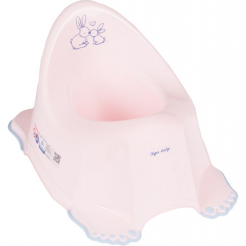 TEGA BABY RABBIT Bērnu podiņš KR-001 pink