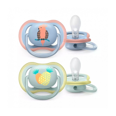 PHILIPS AVENT ULTRA AIR DECO Simetriskas formas silikona māneklis 0-6M 2gab, SCF085/12