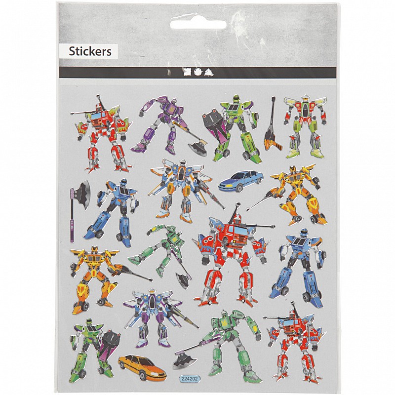 CREATIV uzlīmes 15x16.5cm Transformers, 29178
