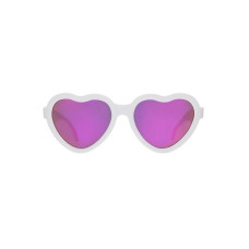 BABIATORS White Heart | Magenta polarizētās  saulesbrilles ar spoguļstikliem 6gadi+