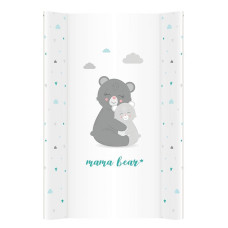 KLUPS MAMA BEAR 003 pārtinamā virsma ar mīkstu pamatni uz kumodi 70x50cm