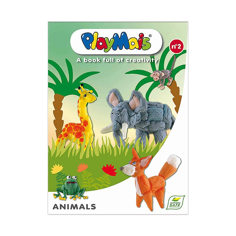 PlayMais ideju grāmata Animals 32 lpp. 150521