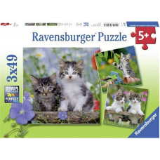 Ravensburger puzle 3X49 Kittens R 08046