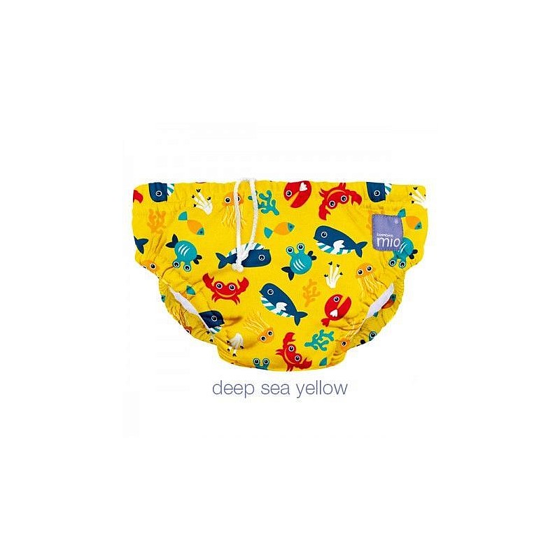 BAMBINO MIO Swim Nappies peldbikses DEEP SEA YELLOW, S (5-7kg) ATLAIDE