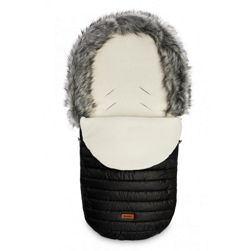 SENSILLO ratu guļammaiss ar flīsa oderi ELF BLACK 8350