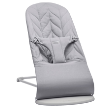 BABYBJORN Bouncer Bliss Cotton šūpuļkrēsliņš, Light grey petal quilt 006124