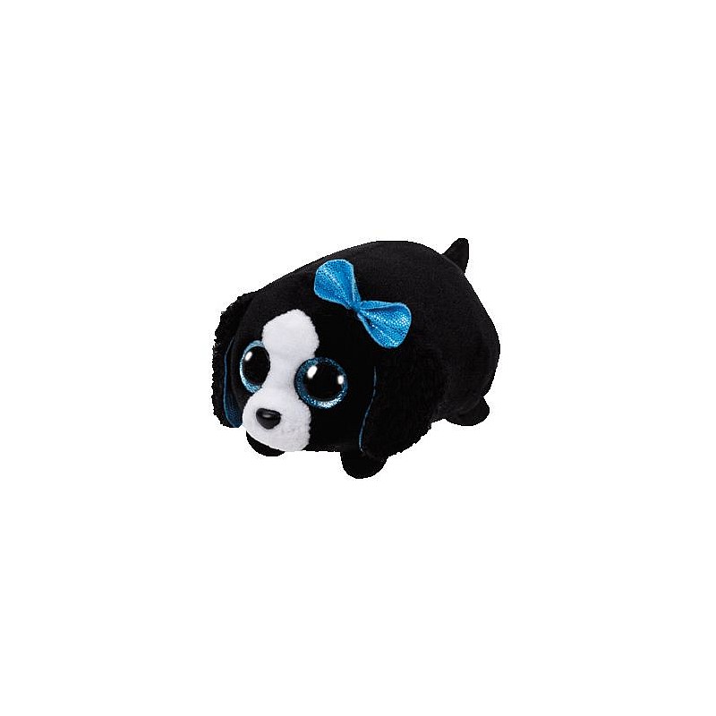 TY Teeny Tys  Mīkstā rotaļlieta BLACK/WHITE DOG MARCI 9cm, TY41236