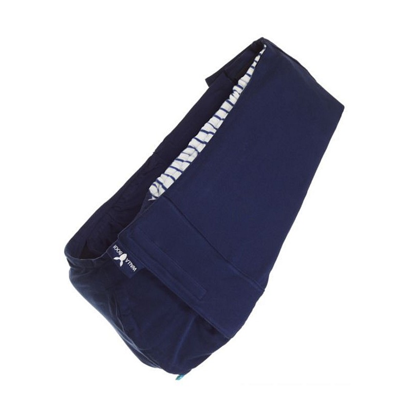WALLABOO Bērnu slings Connection kokvilnas, true blue striped