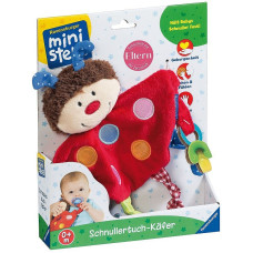 RAVENSBURGER Mini Steps Rotaļlieta ar knupīša turētāju LADYBUG R 04458