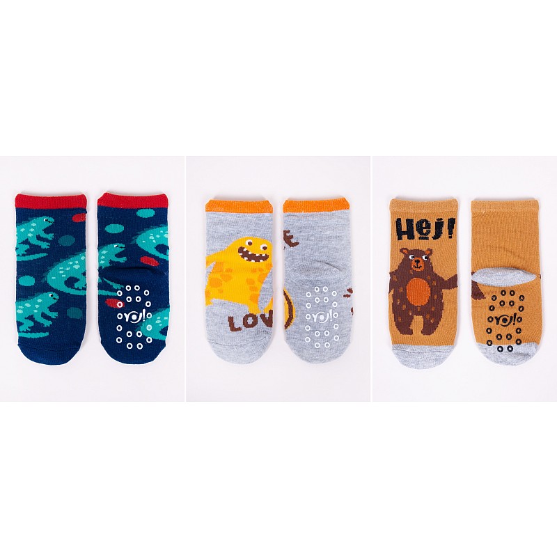 YO BABY SCORPIO Zeķes 23/26 izmērs SK-06C/MIX1/BOYS