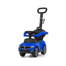 MILLY MALLY VOLKSWAGEN T-ROC stumjamā mašīna - skrejmašīna ar rokturi, Blue