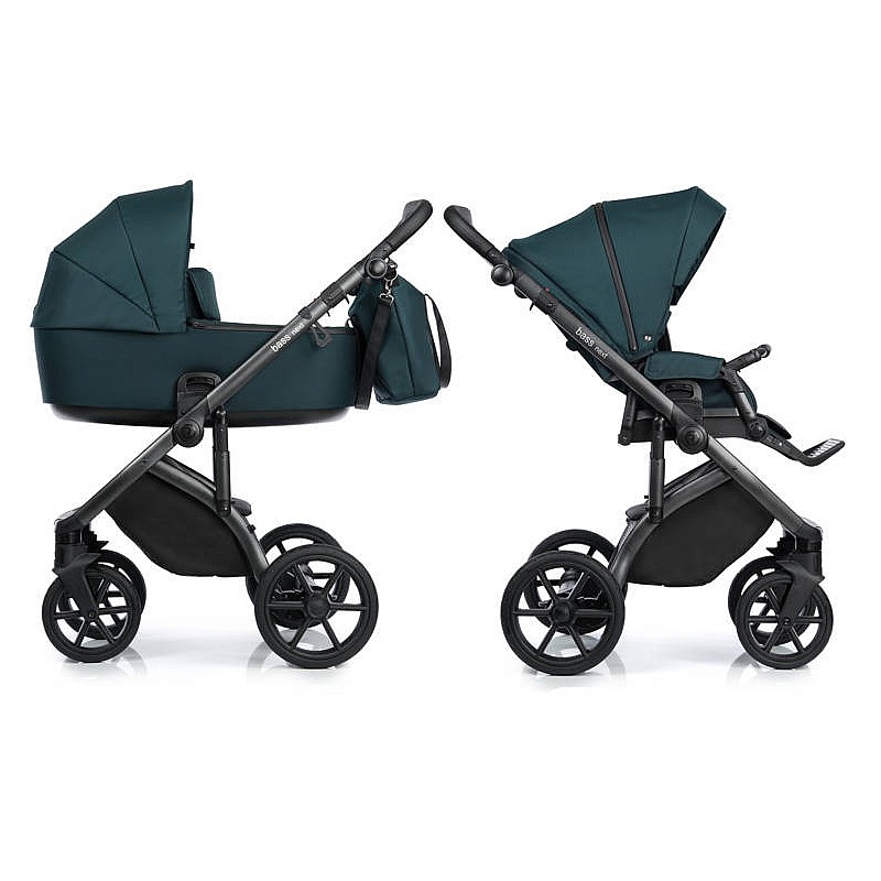 ROAN BASS NEXT universālie rati 3in1, EMERALD MOOD