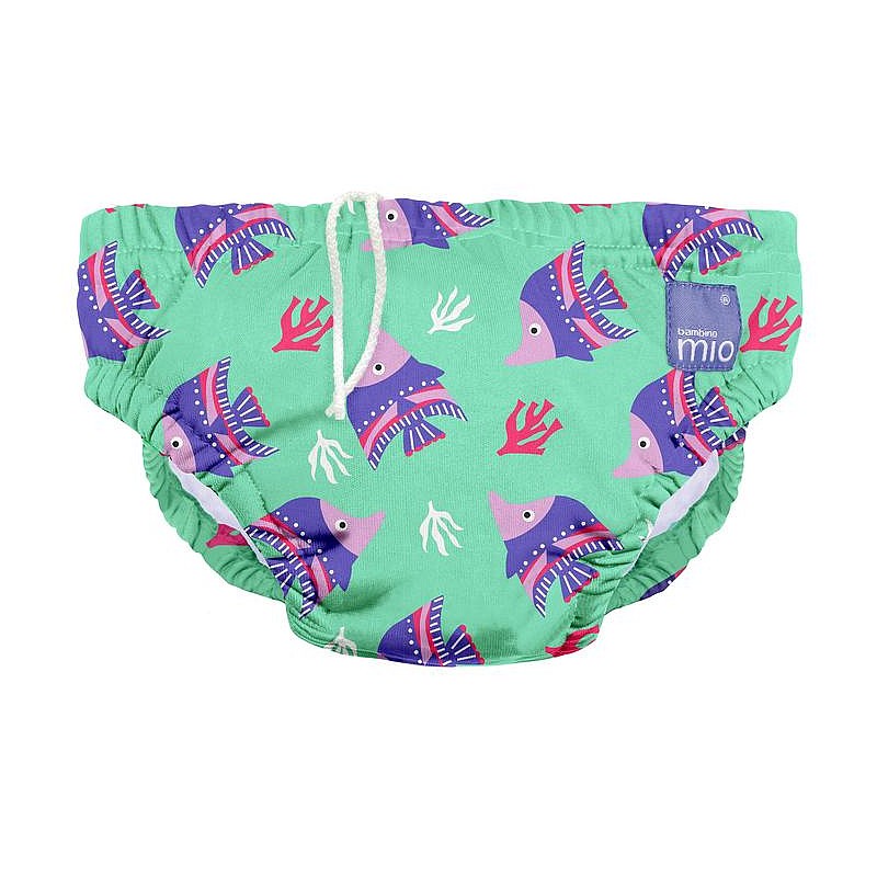 BAMBINO MIO Swim Nappies peldbikses ELECTRO FISH, XL (12-15kg) SWPXL FIS