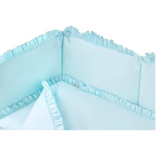 BELISIMA PURE gultas veļas komplekts no 5 daļām 120x90/360cm, P02-0838 turquoise