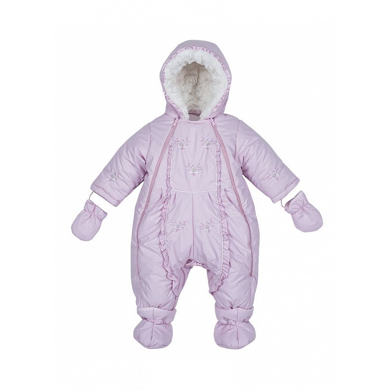 ESTO BUKIECIK Bērnu kombinezons, vilna, 80 izmērs rozā