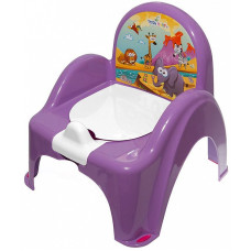 TEGA BABY SAFARI Podiņš-krēsliņš ar vāku, SF-010 purple