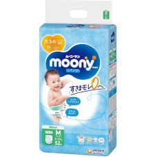 MOONY autiņbiksītes Airfit M 6-10kg 52 gab., 15236