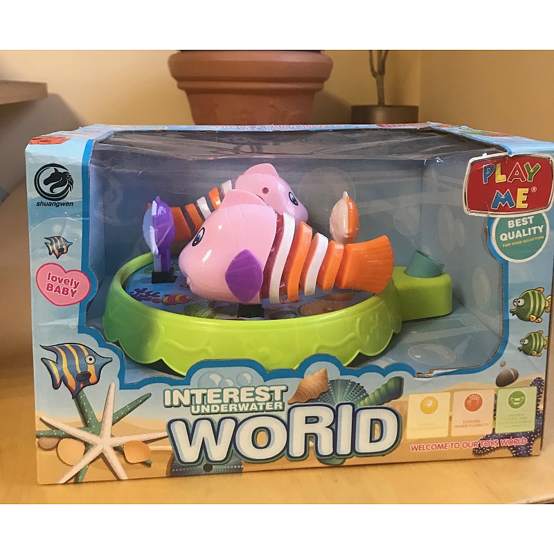 ERJUTOYS Stumjamā rotaļlieta UNDERWATER WORLD JU10410